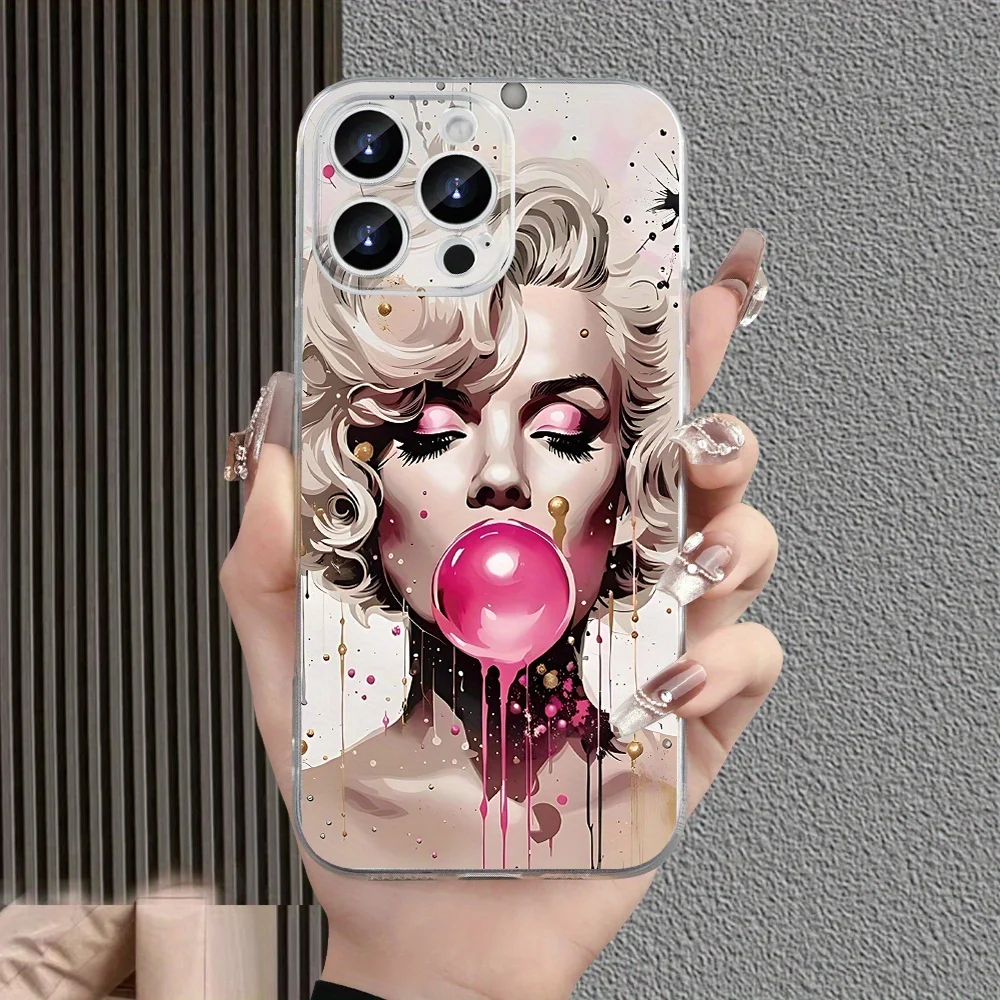 Marilyn Popular Phone Case Thick Full-Body Protection, Made of Soft TPU Material Iphone Models 16, 15, 14, 13, 12Plus, Pro, Max
Marilyn Popular Phone Case Thick Full-Body Protection, Made of Soft TPU Material Iphone Models 16, 15, 14, 13, 12Plus, Pro, Max