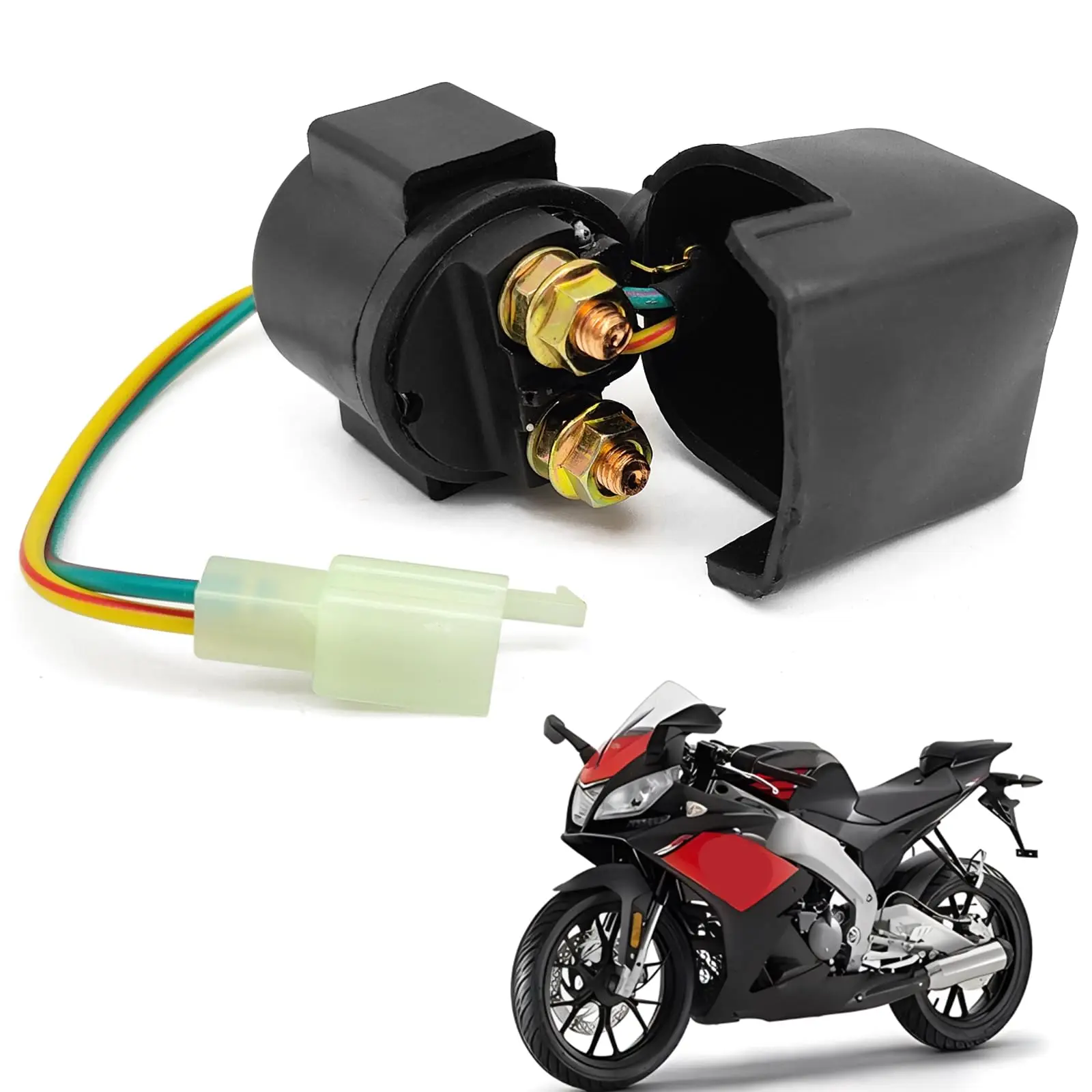Электромагнитное реле стартера GY6 для 4-тактного GY6 50cc 125cc 150cc 200cc 250cc ATV Dirt Bikes Scooters Go Kart Dne Buggys Quad 4 Wheel
Электромагнитное реле стартера GY6 для 4-тактного GY6 50cc 125cc 150cc 200cc 250cc ATV Dirt Bikes Scooters Go Kart Dne Buggys Quad 4 Wheel