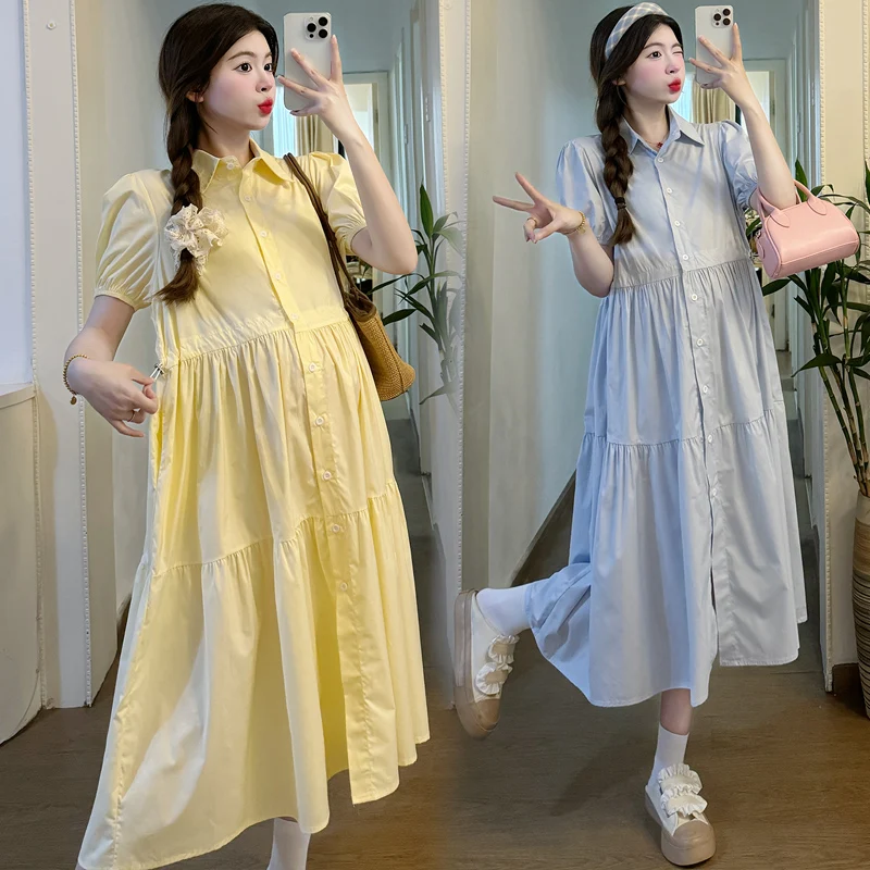 2025 Summer Hot Fashion Sweet Loose Maternity Nursing Long Dress Cotton Quality A Line Slim Clothes for Pregnant Women Youth
2025 Summer Hot Fashion Sweet Loose Maternity Nursing Long Dress Cotton Quality A Line Slim Clothes for Pregnant Women Youth
