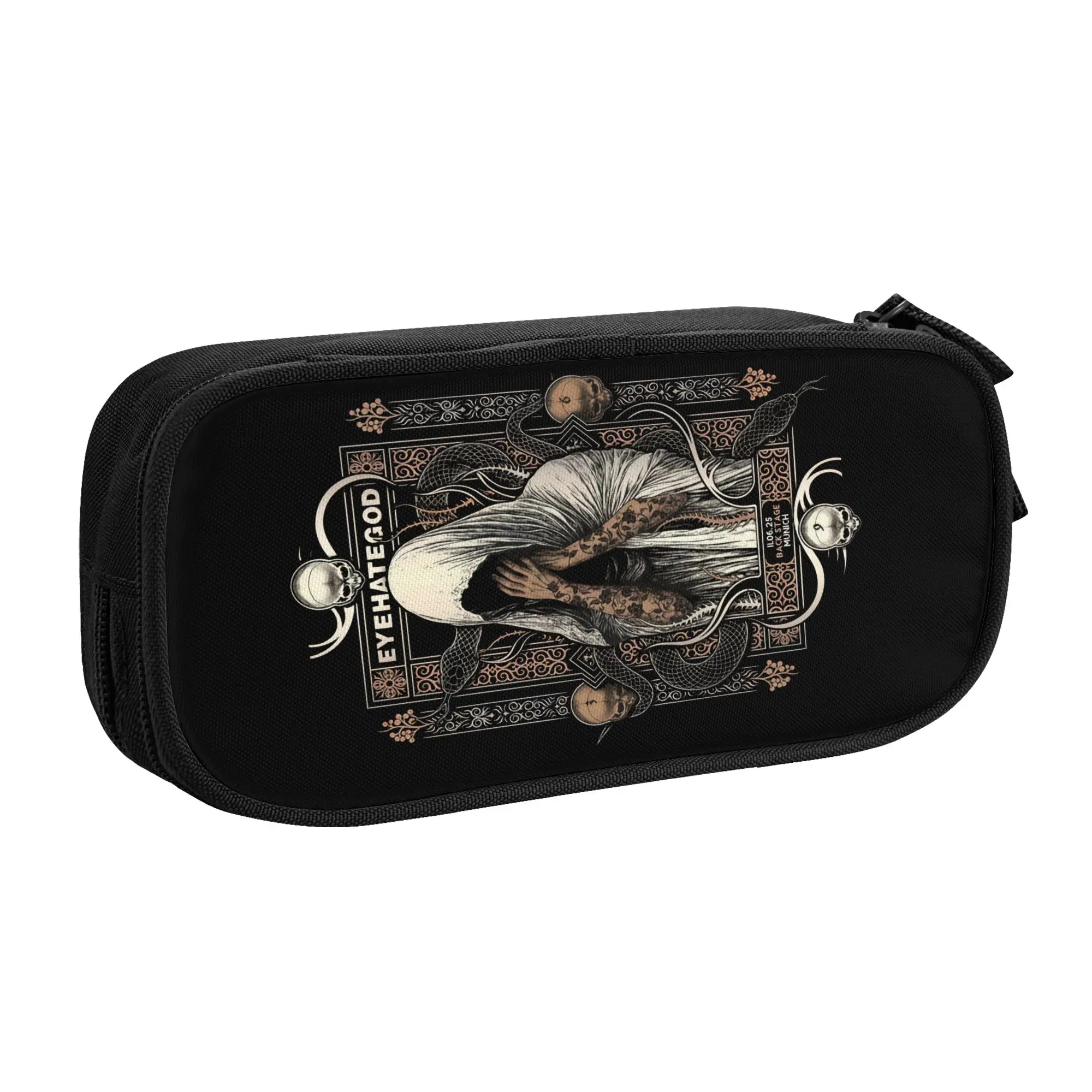 Kawaii Sludge Metal Band VTG Eyehategod Pencil Case for Girls Boys Large Storage Pencil Bag School Accessories
Kawaii Sludge Metal Band VTG Eyehategod Pencil Case for Girls Boys Large Storage Pencil Bag School Accessories