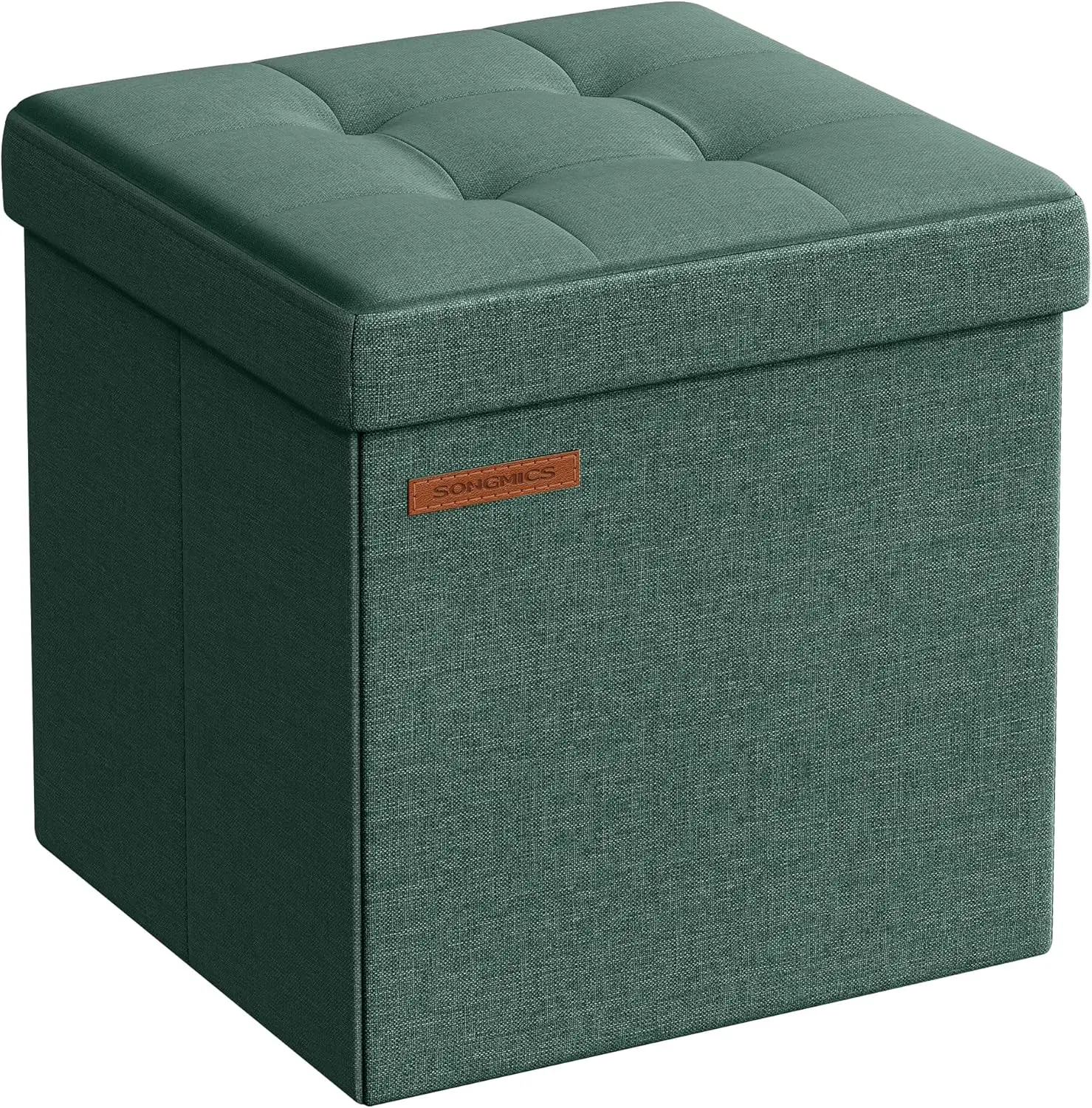 Storage Ottoman, Foldable Small Cube Ottoman Foot Rest, 11.8 Inches Foot Stool with Storage, Load up to 286 lb, for Living Room, Bedroom, Dorm, Retro Green ULSF028C01
Storage Ottoman, Foldable Small Cube Ottoman Foot Rest, 11.8 Inches Foot Stool with Storage, Load up to 286 lb, for Living Room, Bedroom, Dorm, Retro Green ULSF028C01