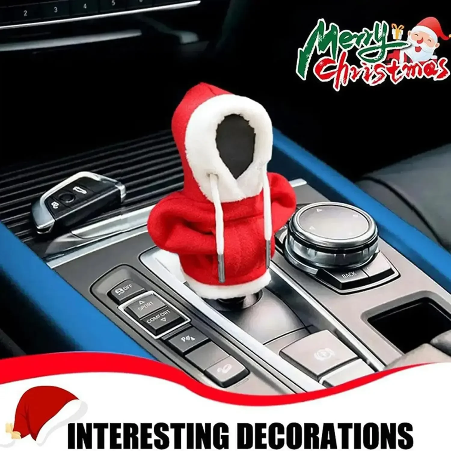 Car Shift Knob Cover Set Hoodie Gear Handle Mini Sweatshirt Christmas Gift Shift Lever Kit Decoration Auto Interior Accessories
Car Shift Knob Cover Set Hoodie Gear Handle Mini Sweatshirt Christmas Gift Shift Lever Kit Decoration Auto Interior Accessories