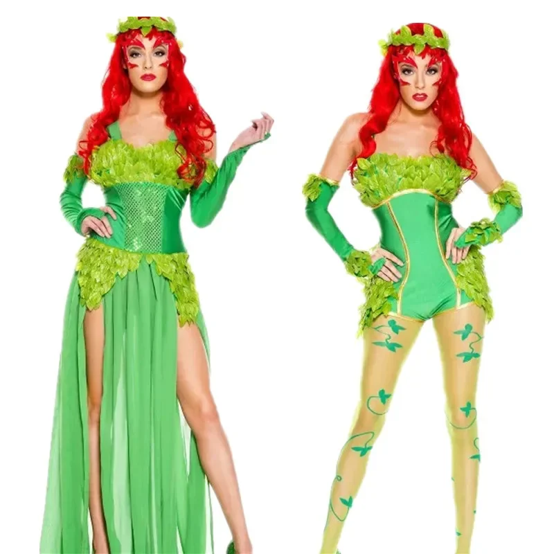 FC6Poison Ivy Cosplay Bodysuit Jumpsuits Women Sexy Lethal Beauty Fancy Dress Suit Masquerade Carnival Party Halloween Cost@FC8!
FC6Poison Ivy Cosplay Bodysuit Jumpsuits Women Sexy Lethal Beauty Fancy Dress Suit Masquerade Carnival Party Halloween Cost@FC8!