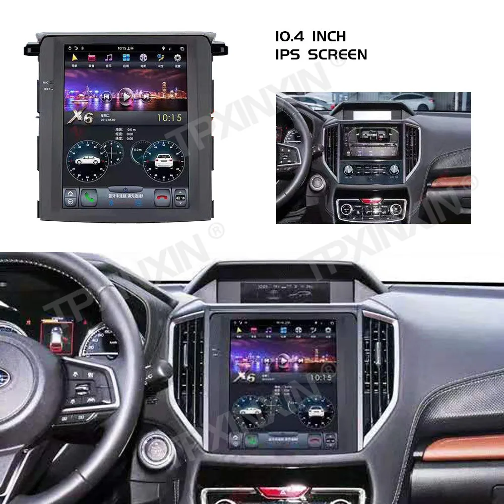 Автомобильный радиоприемник для Subaru Forester XV 2018 2019 2020 2021, автомобильный GPS-навигатор, мультимедийный плеер, автомобильное стерео устройство Carplay DSP 4G WIFI
Автомобильный радиоприемник для Subaru Forester XV 2018 2019 2020 2021, автомобильный GPS-навигатор, мультимедийный плеер, автомобильное стерео устройство Carplay DSP 4G WIFI