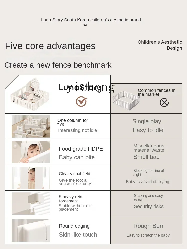 Rubik's Cube Game Fence Baby Protective Grating Baby Children Living Room Crawling Mat
Rubik's Cube Game Fence Baby Protective Grating Baby Children Living Room Crawling Mat