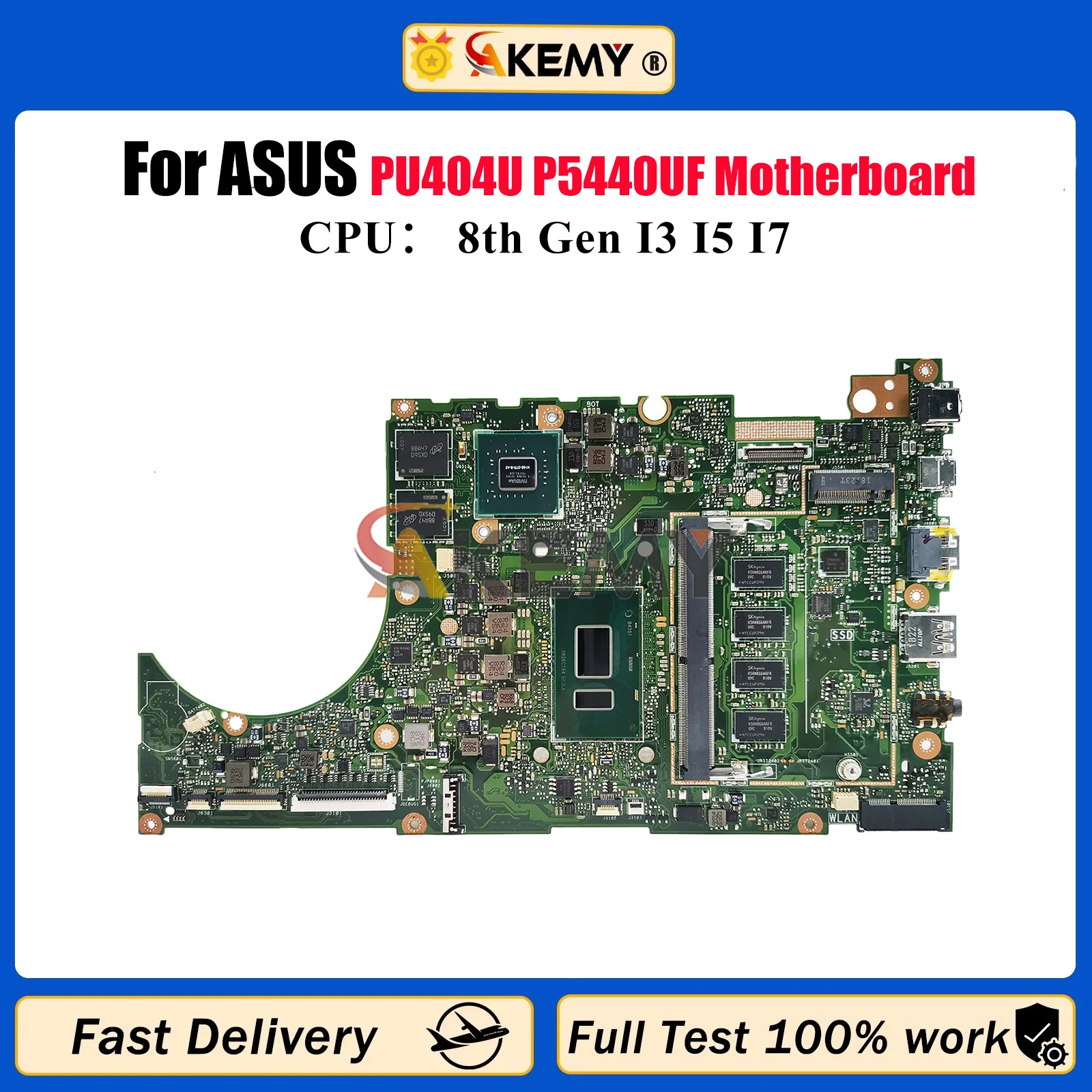 P5440UF Laptop Motherboard For ASUS ProArt P5440U PU404U P5440UF Notebook Mainboard With I3 I5 I7 CPU 100% tests OK fast ship
P5440UF Laptop Motherboard For ASUS ProArt P5440U PU404U P5440UF Notebook Mainboard With I3 I5 I7 CPU 100% tests OK fast ship