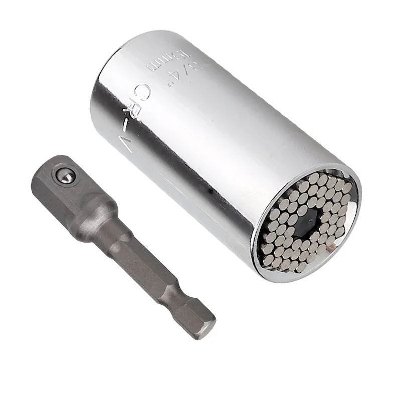 Hot Torque Wrench Universal Sleeve Head Set Magic Socket Sleeve 7-19mm Spanner Key Sleeve Gift Multi Hand Tools Cr-v Sleeve
Hot Torque Wrench Universal Sleeve Head Set Magic Socket Sleeve 7-19mm Spanner Key Sleeve Gift Multi Hand Tools Cr-v Sleeve