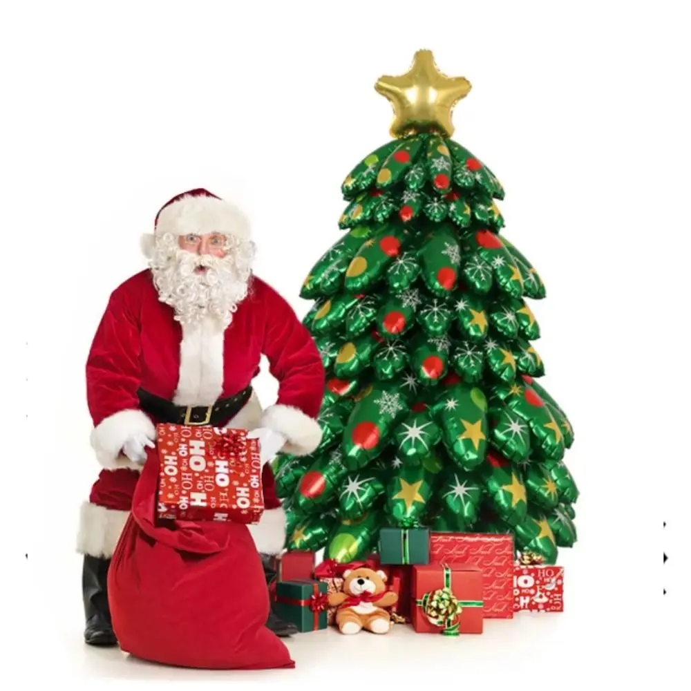 Decorative 3D Christmas Tree Balloon Christmas Tree Shape Aluminum Film Christmas Aluminum Film Balloon Green 3D
Decorative 3D Christmas Tree Balloon Christmas Tree Shape Aluminum Film Christmas Aluminum Film Balloon Green 3D