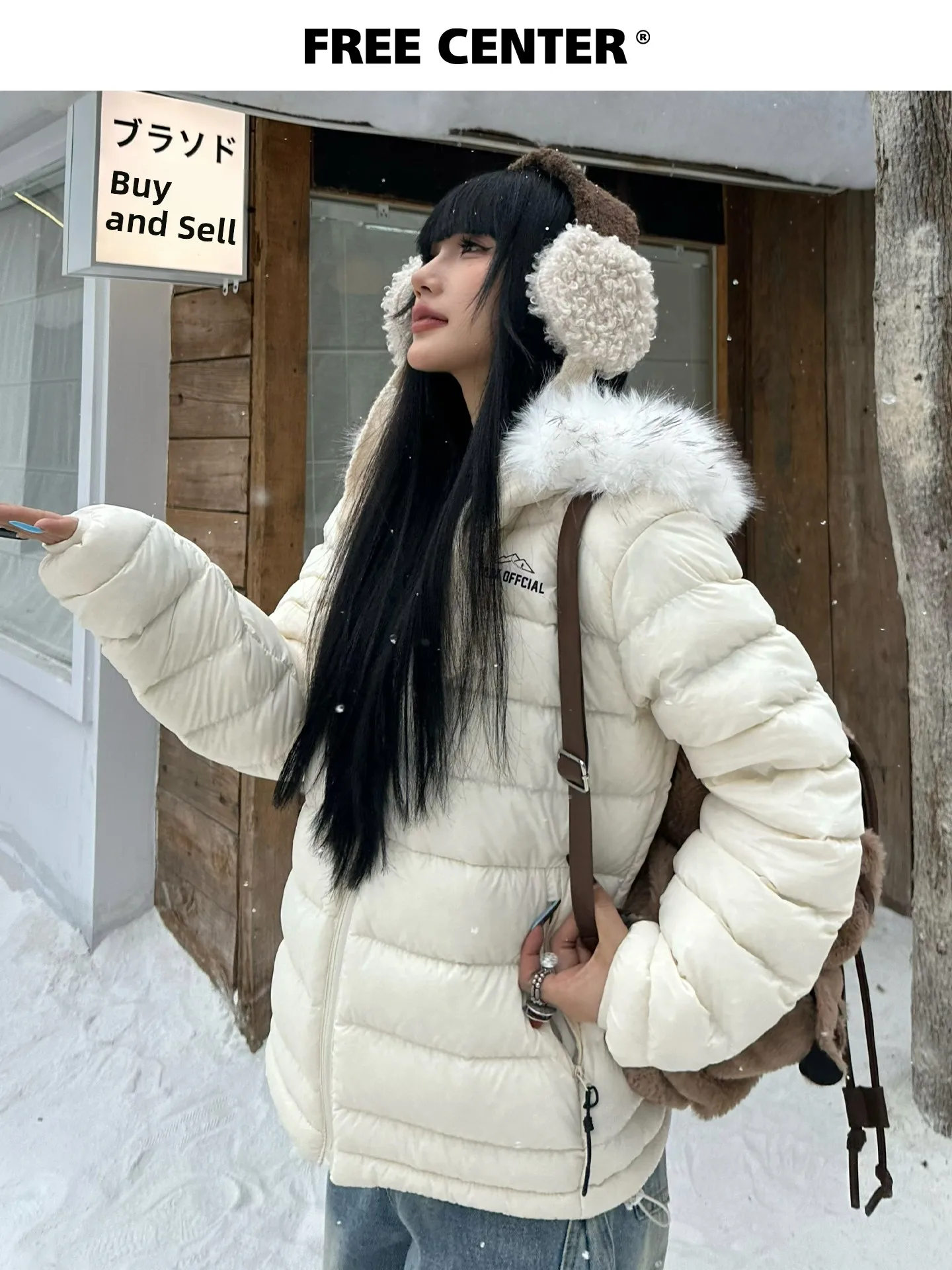 Легкая американская уличная куртка-пуховик из 90% белого пуха с отстегивающимся меховым воротником, женская модная модель
Легкая американская уличная куртка-пуховик из 90% белого пуха с отстегивающимся меховым воротником, женская модная модель