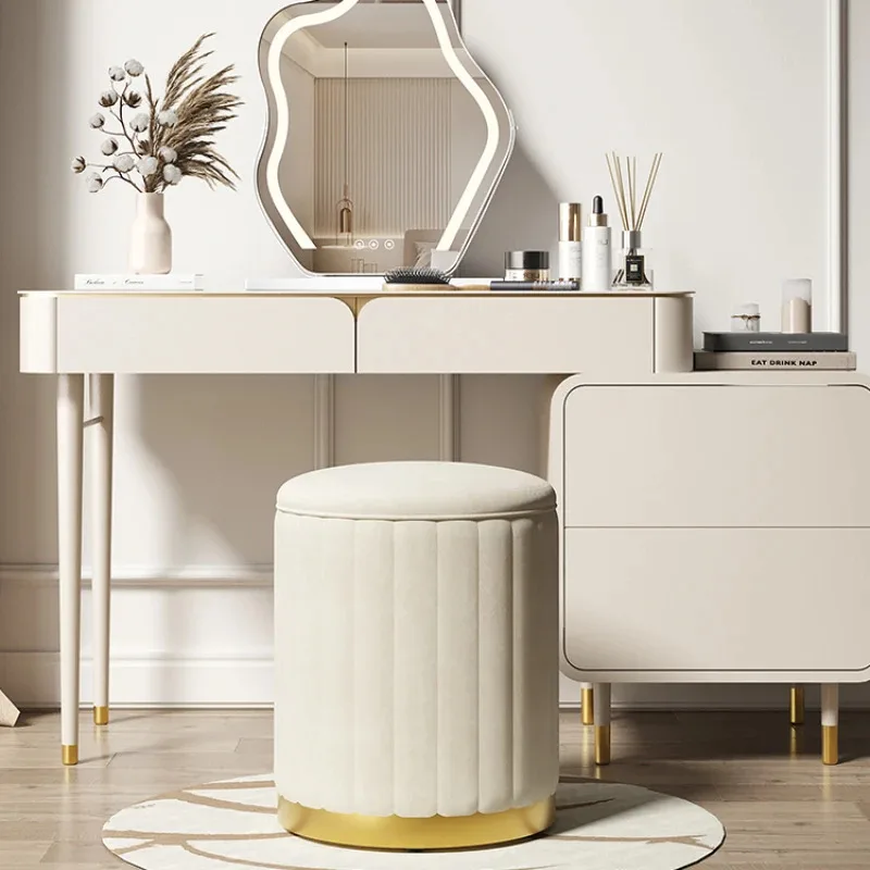 Cream Dressing Bench: Solid Wood Frame Stool & Ottoman with Skin-Friendly Flannel Fabric Open Lid Storage Vanity Chair
Cream Dressing Bench: Solid Wood Frame Stool & Ottoman with Skin-Friendly Flannel Fabric Open Lid Storage Vanity Chair
