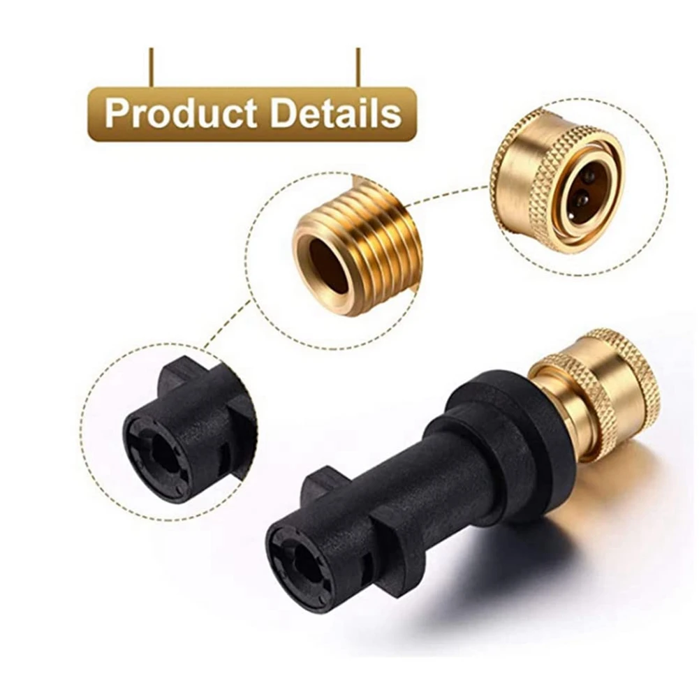 【Ship Within 5 In 1 High Pressure Rotary Turbine Nozzle Adapter For Karcher K2-K7 High Pressure Washer Nozzle Quick Connect
【Ship Within 5 In 1 High Pressure Rotary Turbine Nozzle Adapter For Karcher K2-K7 High Pressure Washer Nozzle Quick Connect