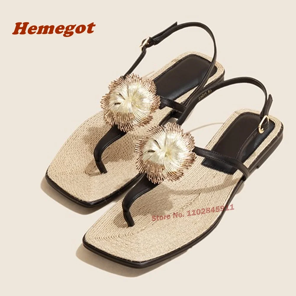Clip Toe Flower Sandals Weaven Sole Slingback Summer Sandals for Women Buckle 2024 Newest Flat with Casual Shoes Sexy Patchwork
Clip Toe Flower Sandals Weaven Sole Slingback Summer Sandals for Women Buckle 2024 Newest Flat with Casual Shoes Sexy Patchwork