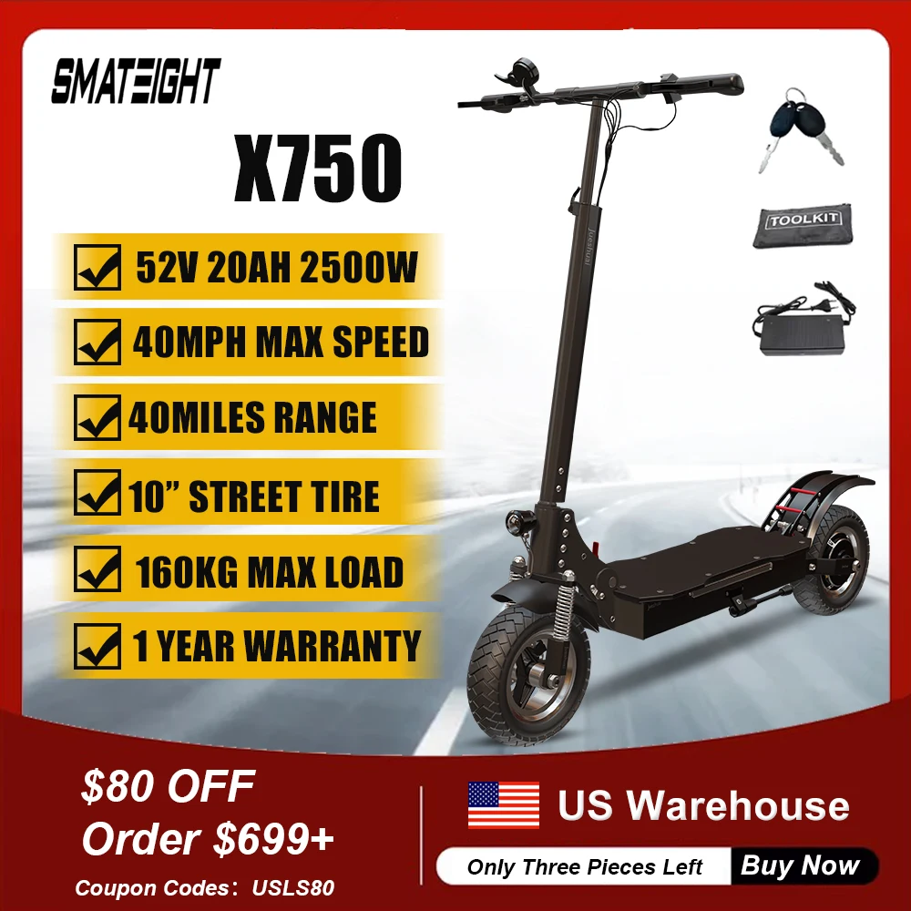 Быстрая доставка X750, электрический скутер для взрослых, двигатель 2500 Вт, 52 В, 20 Ач, литиевая батарея, электронные скутеры, двойные пружинные амортизаторы, 10 дюймов, шины, скутер 
Быстрая доставка X750, электрический скутер для взрослых, двигатель 2500 Вт, 52 В, 20 Ач, литиевая батарея, электронные скутеры, двойные пружинные амортизаторы, 10 дюймов, шины, скутер
