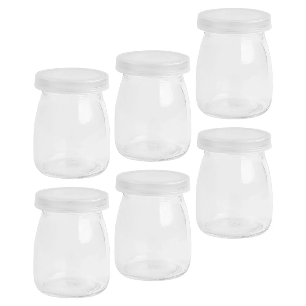 6Pcs Glass Milk Favor Jars Airtight Sealed Containers Transparent Pudding Jelly Yogurt Storage Home Use Portable Pudding Holders
6Pcs Glass Milk Favor Jars Airtight Sealed Containers Transparent Pudding Jelly Yogurt Storage Home Use Portable Pudding Holders
