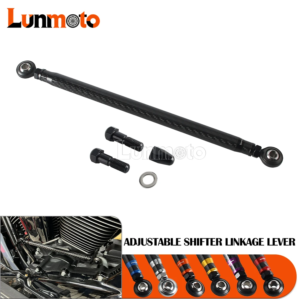 For Harley Softail Touring Road King 1986-2026 CNC Motorcycle Gear Shift Linkage Lever Adjustable Shifter Link Rod Carbon Fiber
For Harley Softail Touring Road King 1986-2026 CNC Motorcycle Gear Shift Linkage Lever Adjustable Shifter Link Rod Carbon Fiber