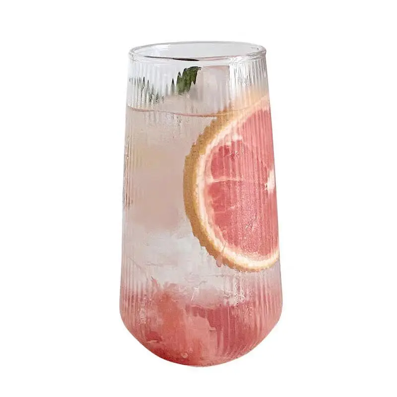 Creative household vertical high borosilicate glass milk coffee juice cup living room transparent glass large-capacity
Creative household vertical high borosilicate glass milk coffee juice cup living room transparent glass large-capacity