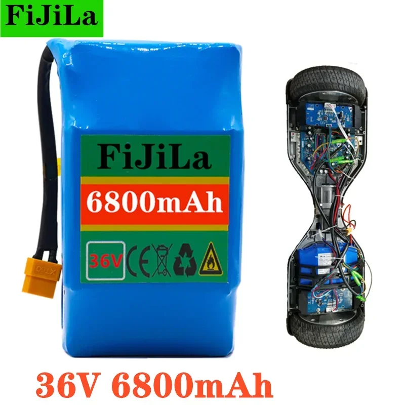 10S2P 36V al litio L-6.8AH batteria ricaricabile agli ioni di 6800mAh per la batteria di auto-aspirazione hoverboard monociclo
10S2P 36V al litio L-6.8AH batteria ricaricabile agli ioni di 6800mAh per la batteria di auto-aspirazione hoverboard monociclo