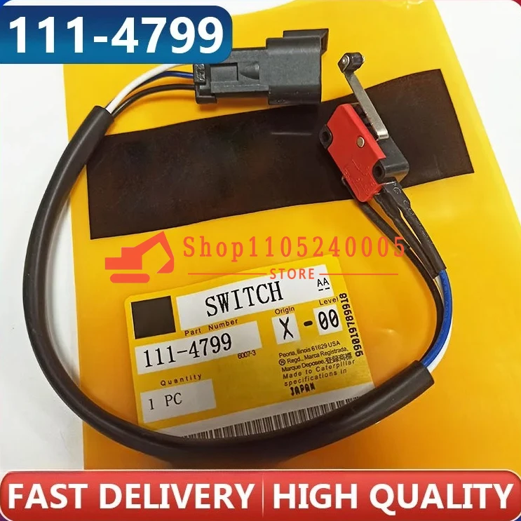 Engine Hydraulic Lock Switch 111-4799 1114799 Excavator Accessories E325D E336D C7
Engine Hydraulic Lock Switch 111-4799 1114799 Excavator Accessories E325D E336D C7