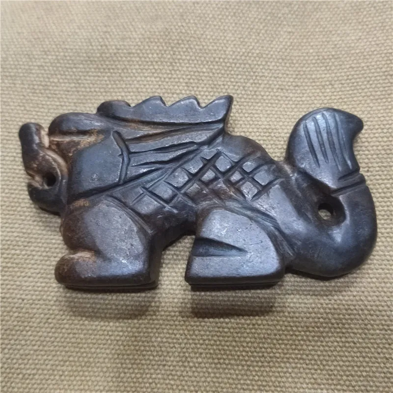 Jade Artifact Stone Antique Craft Red Mountain Culture Iron Stone Magnetic Zodiac Dragon Pendant Handheld Piece
Jade Artifact Stone Antique Craft Red Mountain Culture Iron Stone Magnetic Zodiac Dragon Pendant Handheld Piece