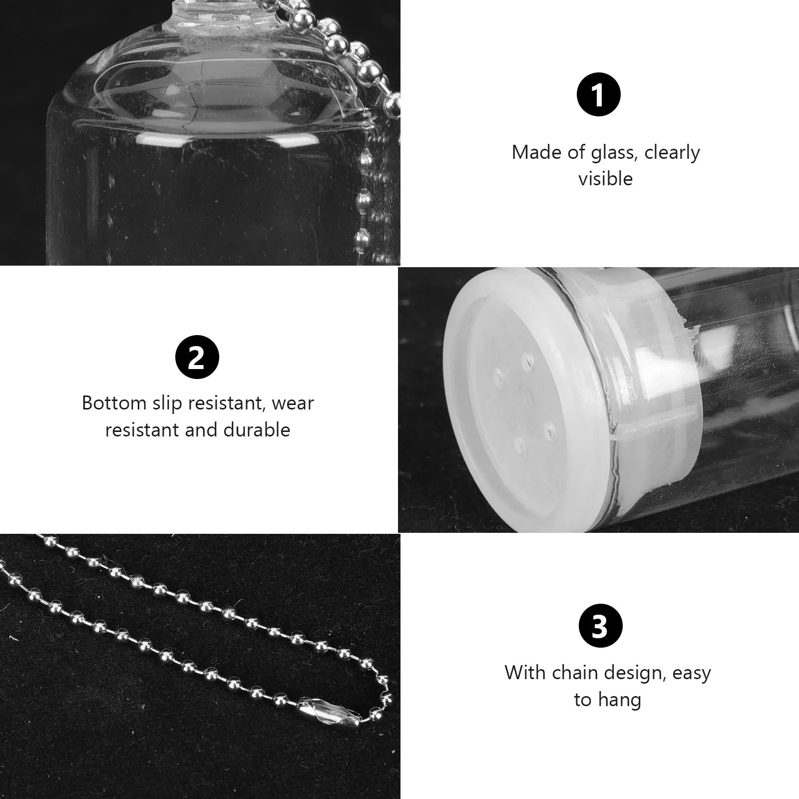 5Pcs Keychain Mini Cactus Terrarium Pendant Glass Dome Ornament Thumb Size Portable Hanging Charm for Purse Backpack Car
5Pcs Keychain Mini Cactus Terrarium Pendant Glass Dome Ornament Thumb Size Portable Hanging Charm for Purse Backpack Car