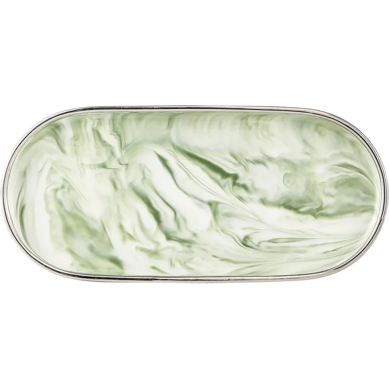 Bathroom Vanity Sink Storage Marble Oval Tray for Dresser Key Jewelry Dish (Green Small)
Bathroom Vanity Sink Storage Marble Oval Tray for Dresser Key Jewelry Dish (Green Small)