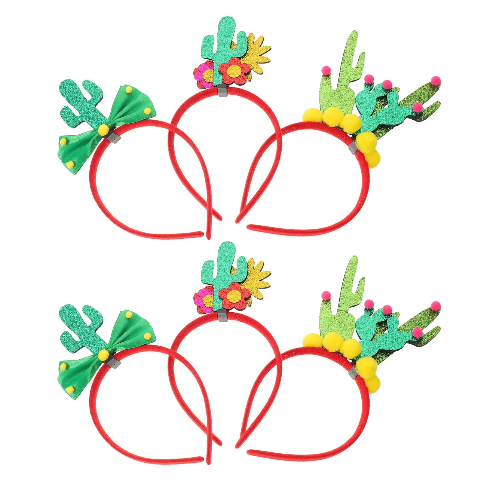 6Pcs Festival Party Headbands Mexican Fiesta Cactus Flower Crown Tropical Luau Carnival Hair Accessories Photo Booth Props
6Pcs Festival Party Headbands Mexican Fiesta Cactus Flower Crown Tropical Luau Carnival Hair Accessories Photo Booth Props