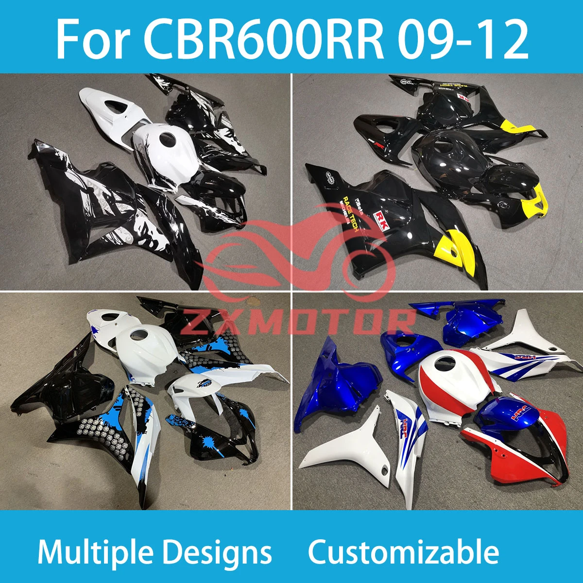 Детали кузова, обтекатели CBR 600 RR 09 10 11 12, комплект обтекателей для мотоцикла для Honda CBR 600RR 2009 2010 2011 2012
Детали кузова, обтекатели CBR 600 RR 09 10 11 12, комплект обтекателей для мотоцикла для Honda CBR 600RR 2009 2010 2011 2012