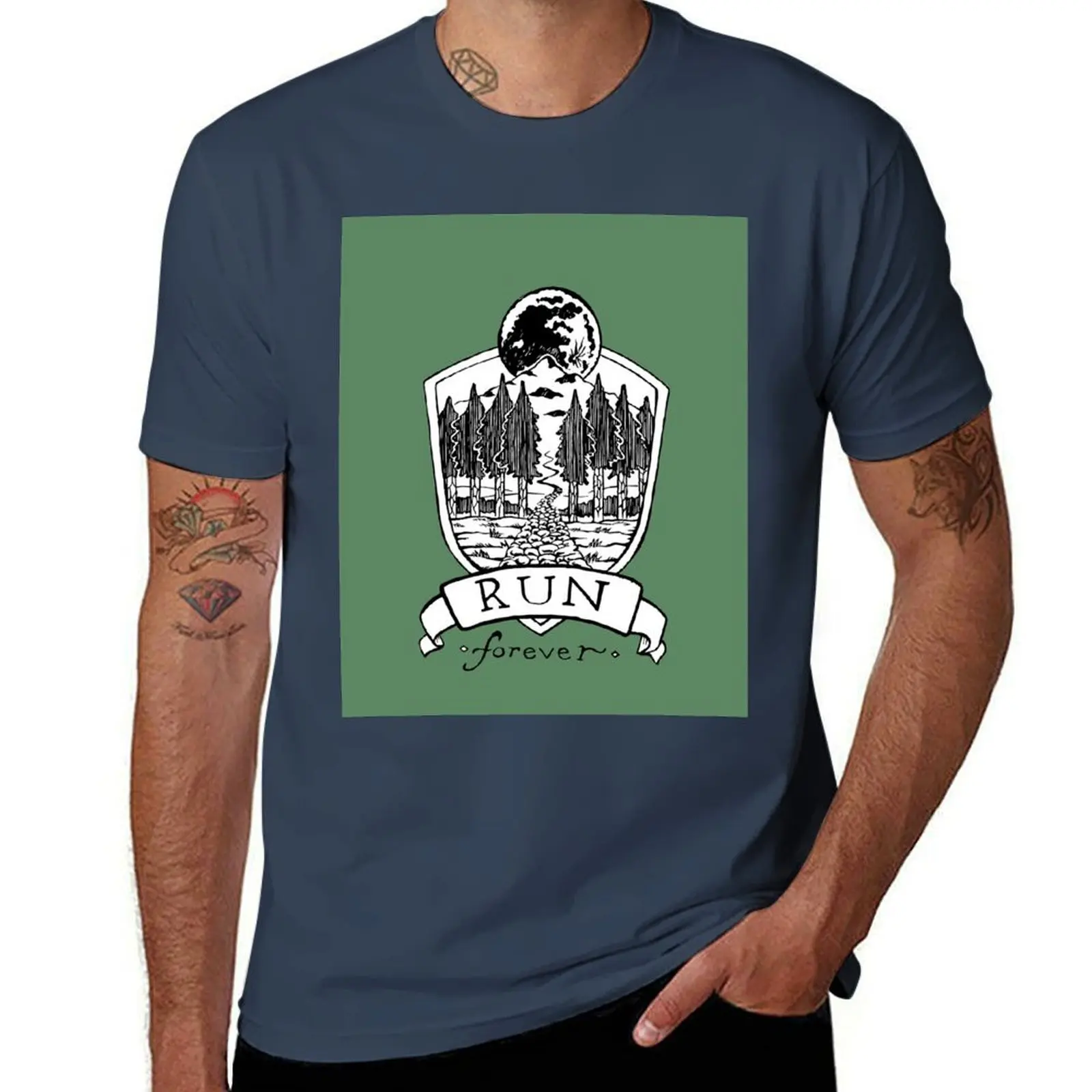 Run Forever - Moon Emblem T-Shirt man t shirt luxury t shirt man designer T-Shirt
Run Forever - Moon Emblem T-Shirt man t shirt luxury t shirt man designer T-Shirt