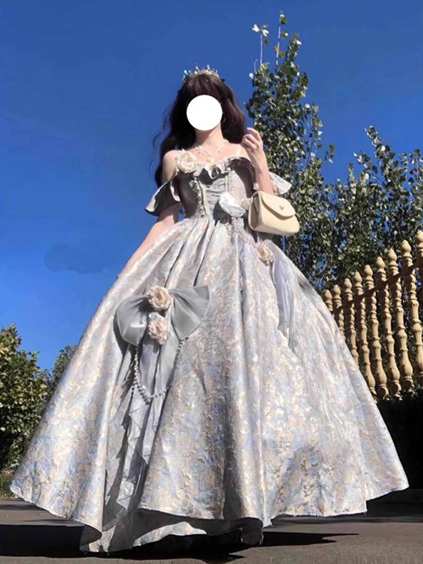 Blue Lolita Princess Dress Evening Gown Graduation Fairy Tale Wedding Student Adult Ceremony Art Exam Fugitive Princess Skirt
Blue Lolita Princess Dress Evening Gown Graduation Fairy Tale Wedding Student Adult Ceremony Art Exam Fugitive Princess Skirt