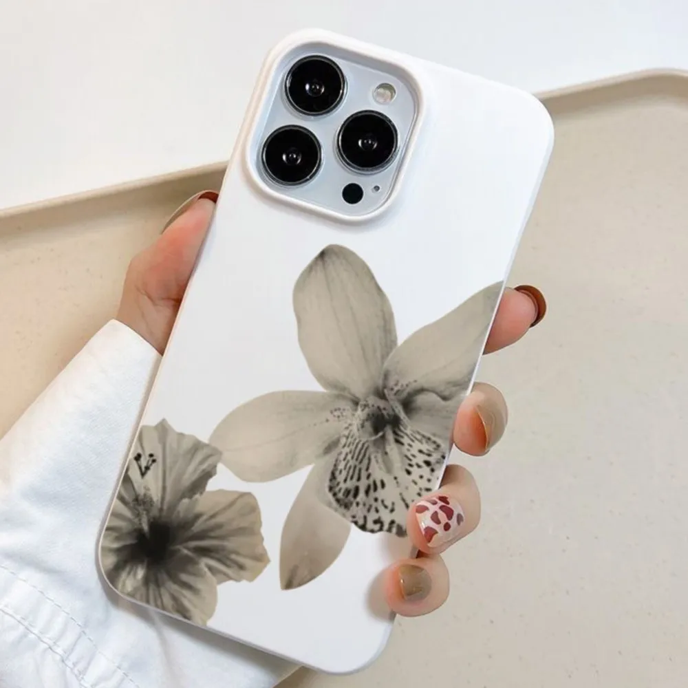 Minimalist Black White Orchid Flower Print Phone Case For iPhone 17 16 Pro Case iPhone 15 14 13 12 11 Pro Max 7 8 plus
Minimalist Black White Orchid Flower Print Phone Case For iPhone 17 16 Pro Case iPhone 15 14 13 12 11 Pro Max 7 8 plus