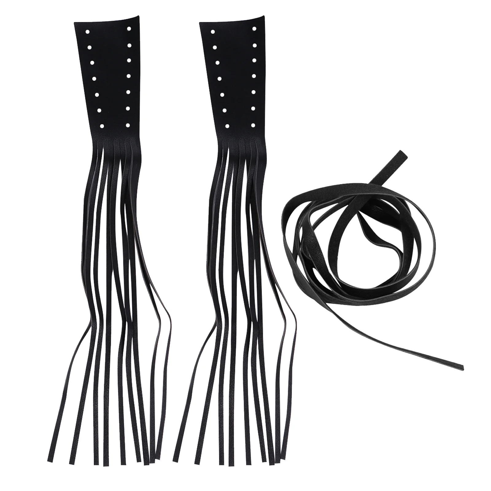 Cabilock 1 Pair Black Motorcycle Handlebar Grip Tassels Fringe Cover for Bike Lever
Cabilock 1 Pair Black Motorcycle Handlebar Grip Tassels Fringe Cover for Bike Lever