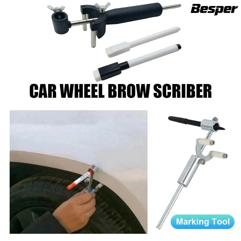 Automotive Sheet Metal Dent Repair Tool - Vehicle wheel eyebrow parallel line marker pen for Car Sheet Metal Dent Fixing
Automotive Sheet Metal Dent Repair Tool - Vehicle wheel eyebrow parallel line marker pen for Car Sheet Metal Dent Fixing