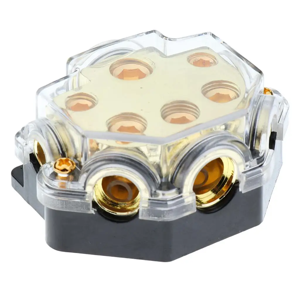 Ground Audio Car Distributor Metal Power Junction Block for Vehicle Amplifier Installation Accessories
Ground Audio Car Distributor Metal Power Junction Block for Vehicle Amplifier Installation Accessories