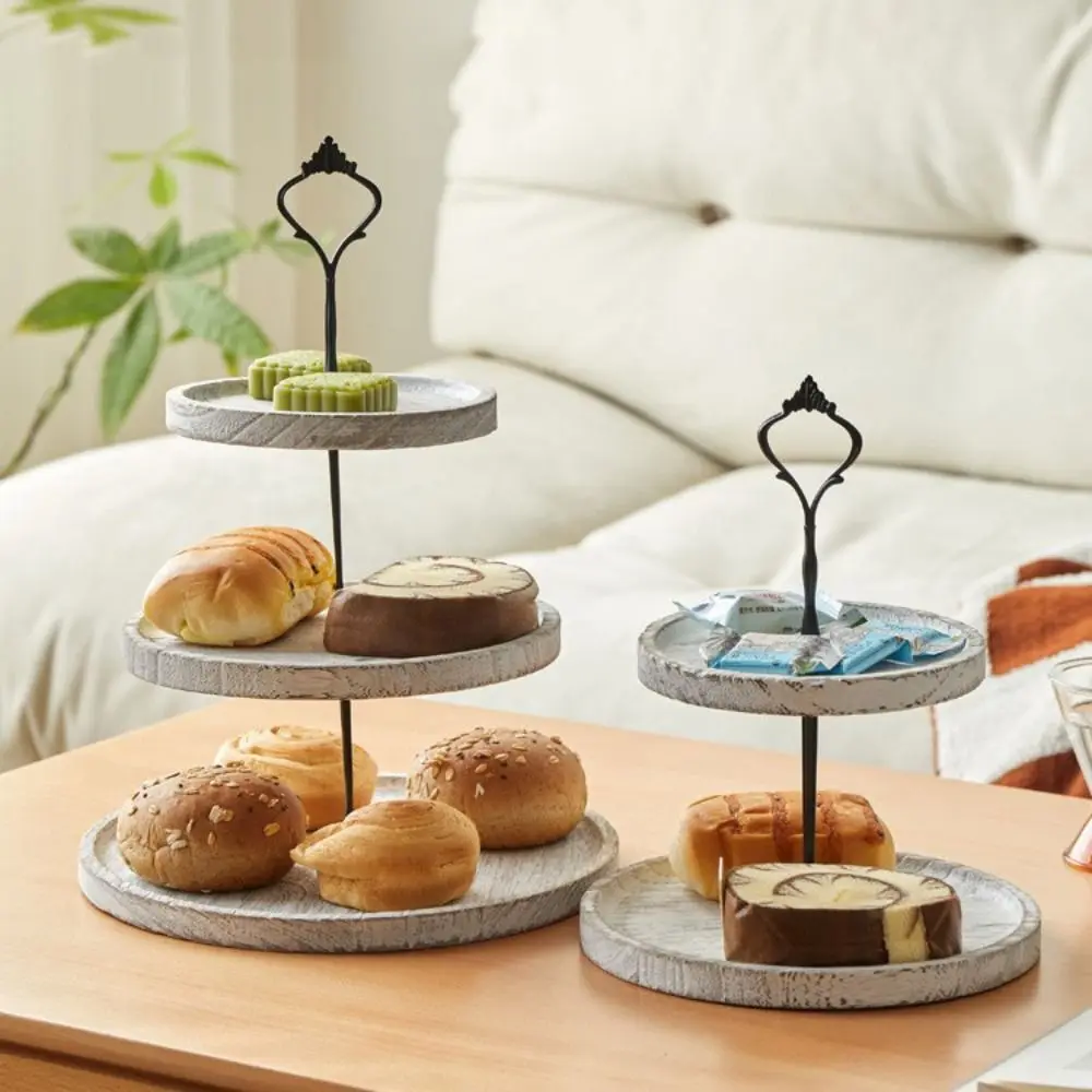2/3-Layer Wooden Cupcake Stand Decorative Sturdy Cake Serving Tray Widely Use Detachable Dessert Display Rack Wedding Party
2/3-Layer Wooden Cupcake Stand Decorative Sturdy Cake Serving Tray Widely Use Detachable Dessert Display Rack Wedding Party