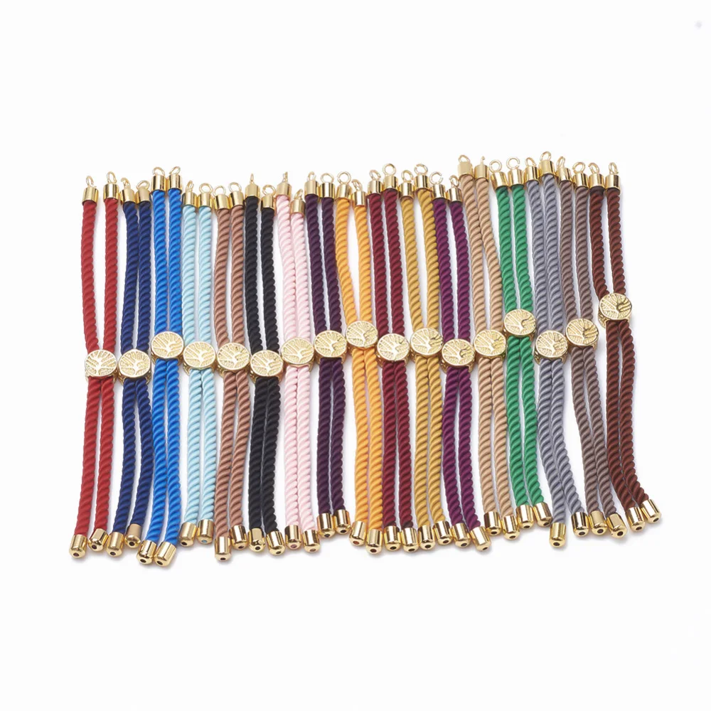 5Pcs Nylon Twisted Cord Bracelet Making Adjustable Slider Bracelets For DIY Jewelry Making Accessories Findings 22.2cm~23.8cm
5Pcs Nylon Twisted Cord Bracelet Making Adjustable Slider Bracelets For DIY Jewelry Making Accessories Findings 22.2cm~23.8cm