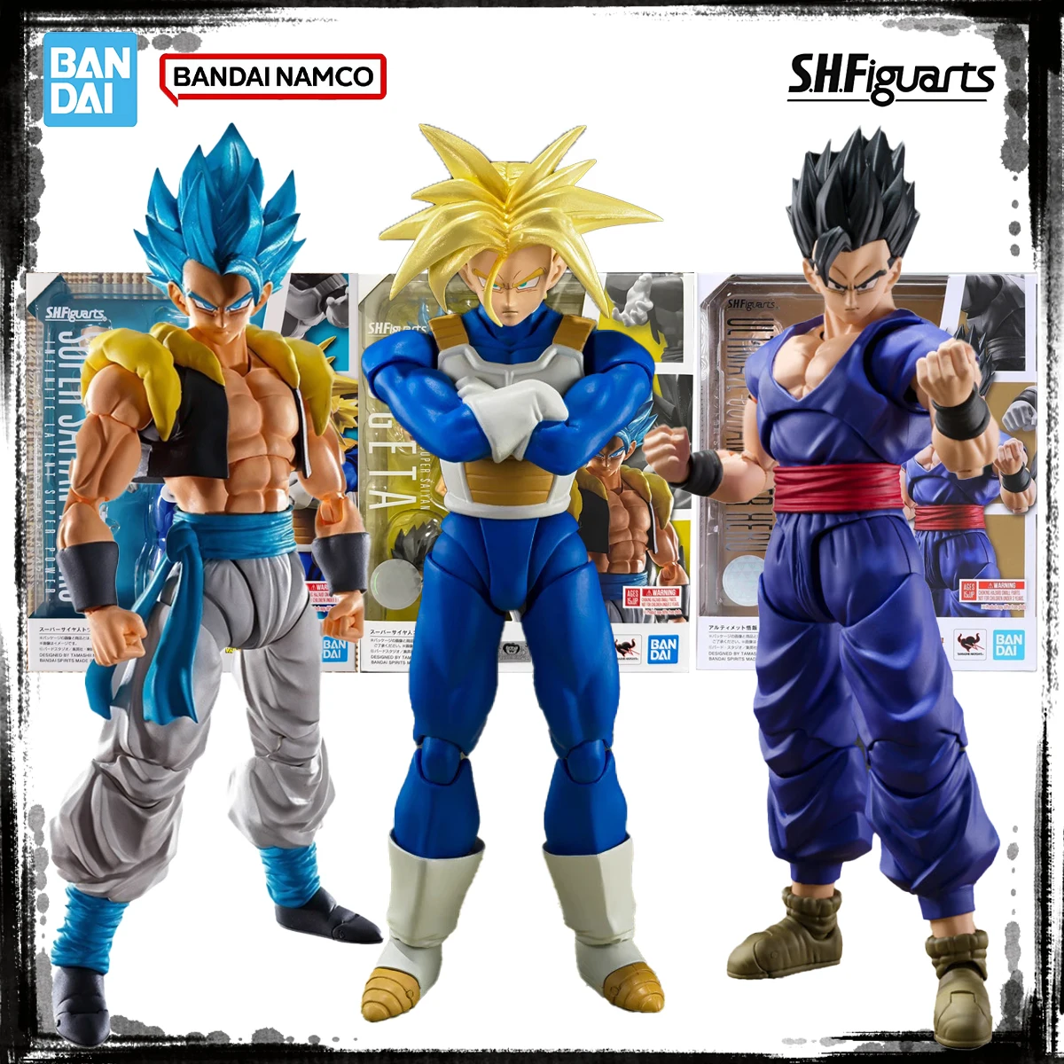 Bandai натуральная оригинальная SHF Dragon Ball в наличии аниме-фигурка ULTIMATE GOHAN GOGETA SUPER SAYAN TRUNKS фигурки игрушки 
Bandai натуральная оригинальная SHF Dragon Ball в наличии аниме-фигурка ULTIMATE GOHAN GOGETA SUPER SAYAN TRUNKS фигурки игрушки