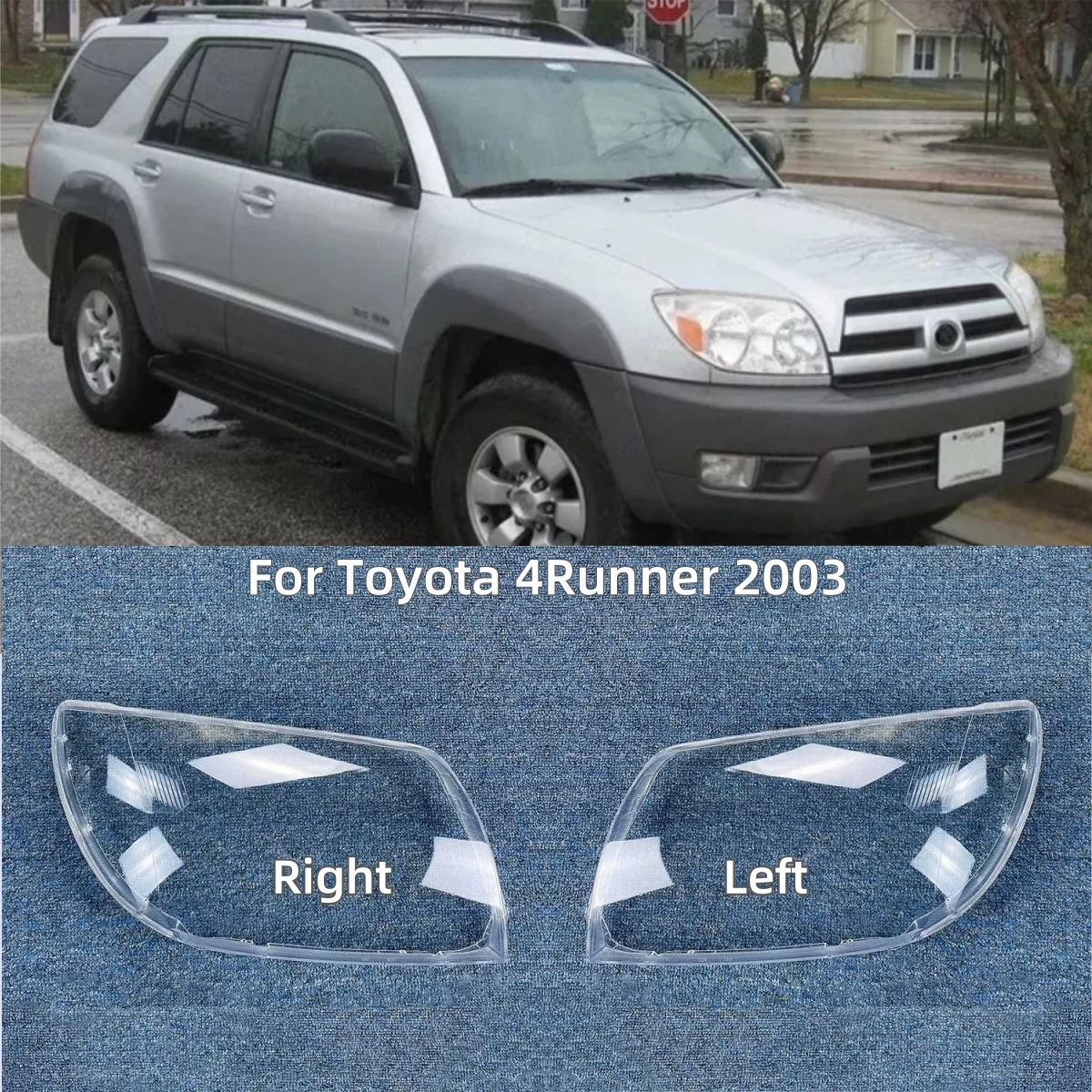 Аксессуары для Toyota 4Runner 2003, линза передней лампы. Хорошая прозрачность и светопередача.
Аксессуары для Toyota 4Runner 2003, линза передней лампы. Хорошая прозрачность и светопередача.