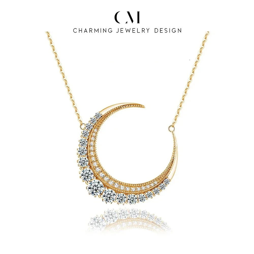CHARMING 2024 D VVS1 Color 4.5mm Moissanite Pendant 100% 925 Sterling Silver Necklace for Women Chain Gift Fine Jewelry Fashion
CHARMING 2024 D VVS1 Color 4.5mm Moissanite Pendant 100% 925 Sterling Silver Necklace for Women Chain Gift Fine Jewelry Fashion