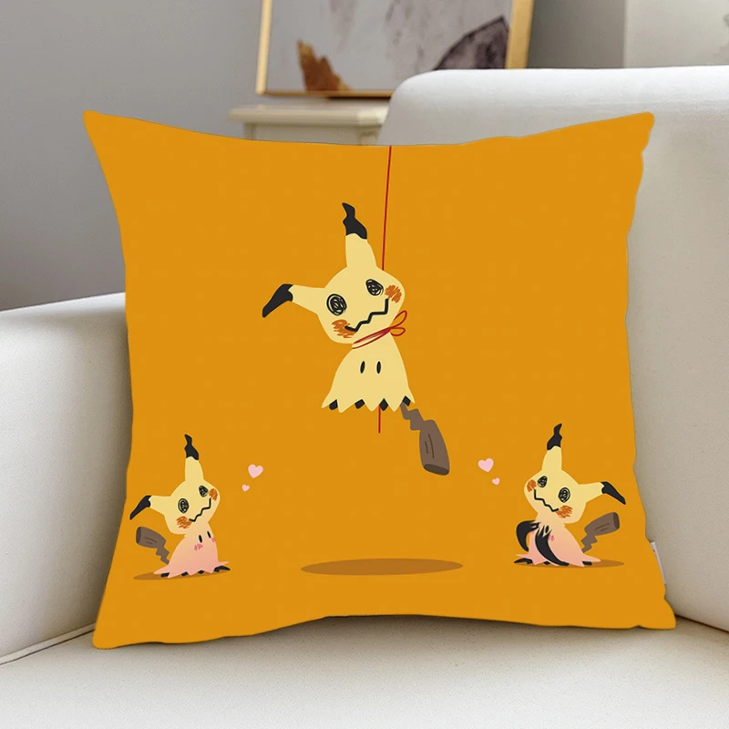 Pillow Cover M-Mimikyu P-Pokémon Birthday Wedding Cushions Covers Dakimakura Throw Pillows iving room Pillowcase Home Decor
Pillow Cover M-Mimikyu P-Pokémon Birthday Wedding Cushions Covers Dakimakura Throw Pillows iving room Pillowcase Home Decor