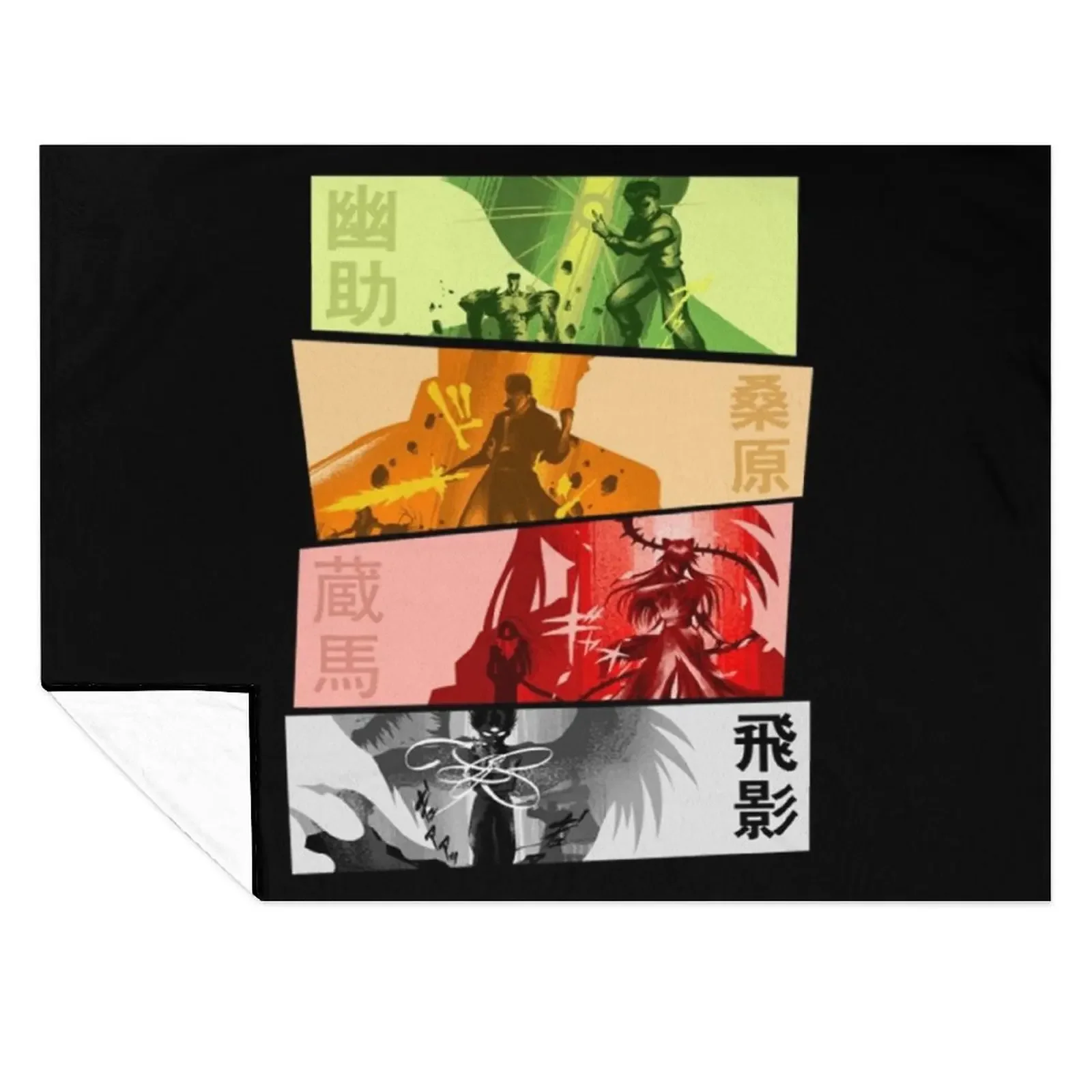 Yu Yu Hakusho T-ShirtYu Yu Hakusho Set Throw Blanket Camping Sofa Single Loose Blankets
Yu Yu Hakusho T-ShirtYu Yu Hakusho Set Throw Blanket Camping Sofa Single Loose Blankets