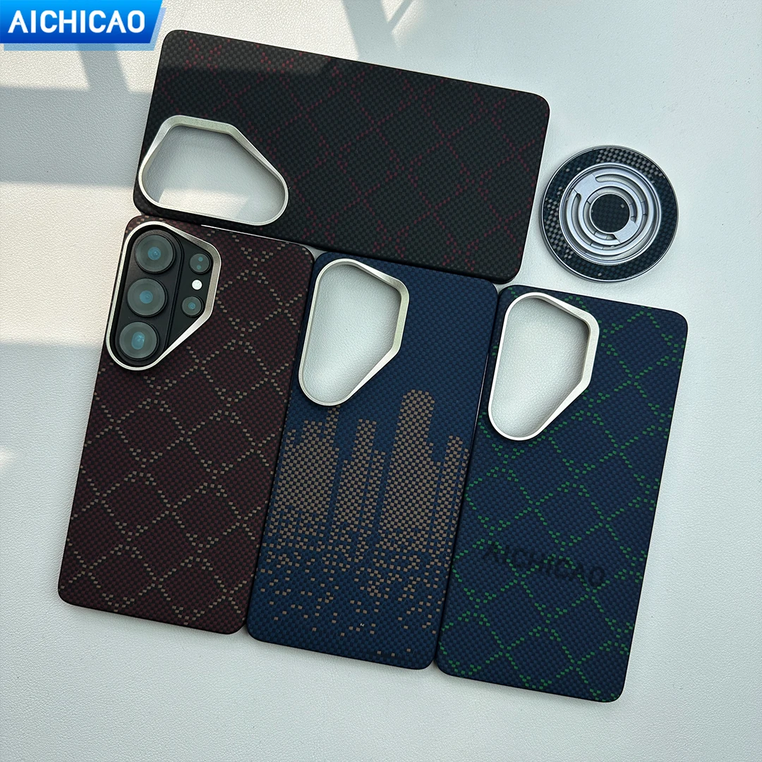 Luxury Real Carbon Fiber Phone Case for Samsung S26Ultra Ultra Thin Anti-Fall Aramid Fiber Business Design
Luxury Real Carbon Fiber Phone Case for Samsung S26Ultra Ultra Thin Anti-Fall Aramid Fiber Business Design