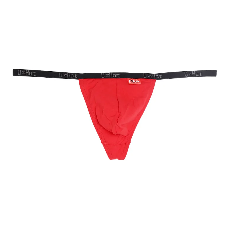 Men's Bulge Cotton Thongs Underwear Gays Erotic Low-Rise U-Convex Pouch Sexy G-String Youth Open Butt Breathable T Back Knickers
Men's Bulge Cotton Thongs Underwear Gays Erotic Low-Rise U-Convex Pouch Sexy G-String Youth Open Butt Breathable T Back Knickers