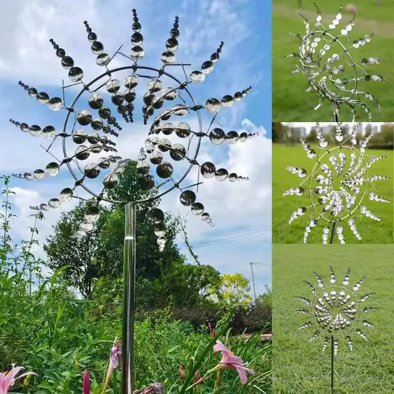 Unique and Magical Metal Windmill Outdoor Wind Spinners Wind Catchers Yard Metal Windmill Yard Patio Lawn Garden Decoration
Unique and Magical Metal Windmill Outdoor Wind Spinners Wind Catchers Yard Metal Windmill Yard Patio Lawn Garden Decoration