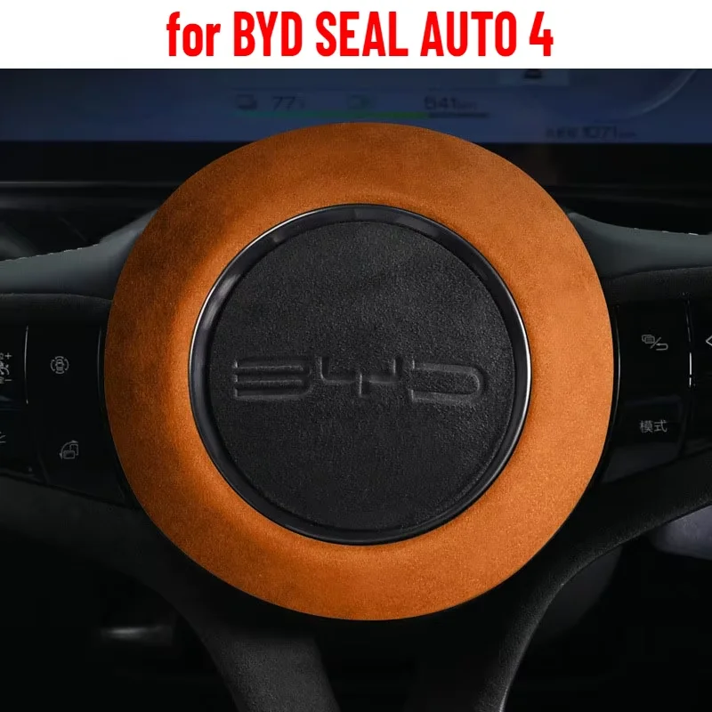 for BYD SEAL AUTO 4 2022 2023 2024 2025 Suede Steering Wheel Frame Cover Horn Airbag Mat Emblem Badge Logo Sticker
for BYD SEAL AUTO 4 2022 2023 2024 2025 Suede Steering Wheel Frame Cover Horn Airbag Mat Emblem Badge Logo Sticker