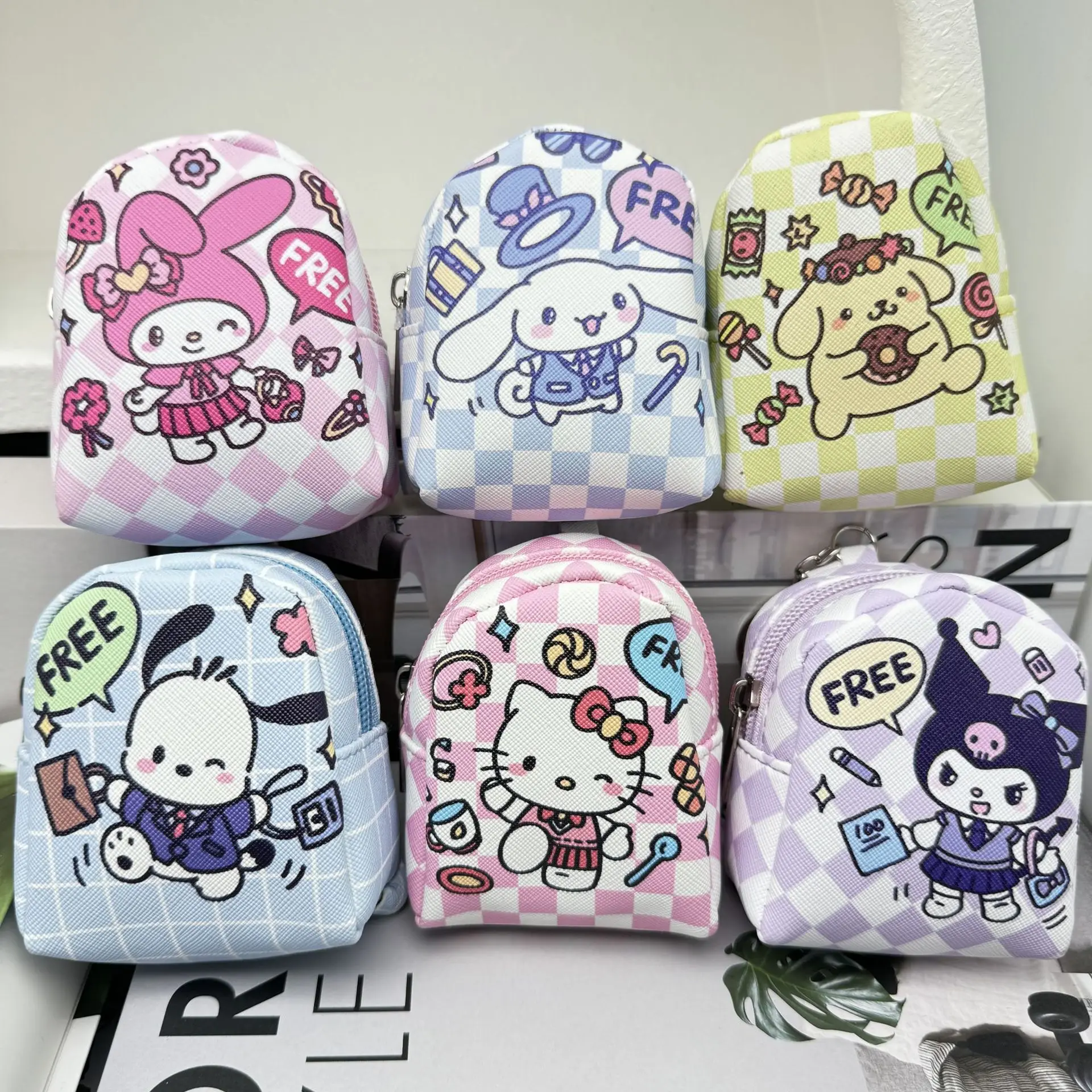 New Sanrio Kuromi Backpack Style Coin Purse Cute Earphones Coin Organizer Bag Hello Kitty Girl Gift
New Sanrio Kuromi Backpack Style Coin Purse Cute Earphones Coin Organizer Bag Hello Kitty Girl Gift