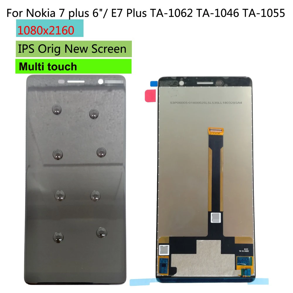 Shyueda Новинка 6,0 "ЖК-дисплей для Nokia 7 plus / E7 Plus TA-1062 TA-1046 TA-1055 ЖК-дисплей сенсорный экран дигитайзер
Shyueda Новинка 6,0 "ЖК-дисплей для Nokia 7 plus / E7 Plus TA-1062 TA-1046 TA-1055 ЖК-дисплей сенсорный экран дигитайзер