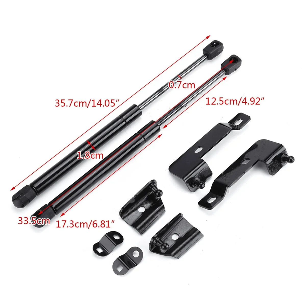 4x Front Hood Bonnet Gas Strut Lift Support for Nissan Frontier Navara D40 Frontier Xterra Pathfinder 2004-2018
4x Front Hood Bonnet Gas Strut Lift Support for Nissan Frontier Navara D40 Frontier Xterra Pathfinder 2004-2018