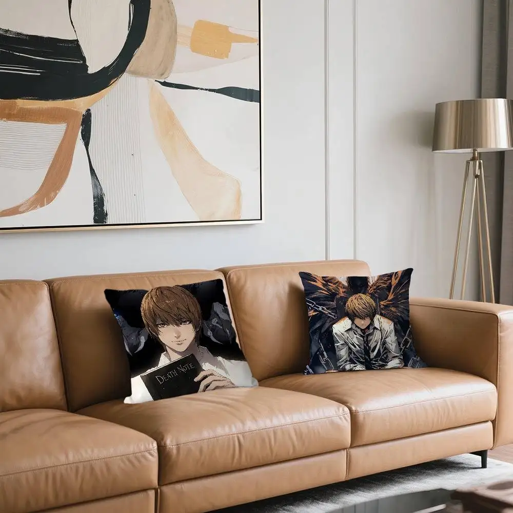 Death Note Light Yagami Pillow Gift Home Office Decoration Bedroom Sofa Car Cushion Cover Case 45x45
Death Note Light Yagami Pillow Gift Home Office Decoration Bedroom Sofa Car Cushion Cover Case 45x45