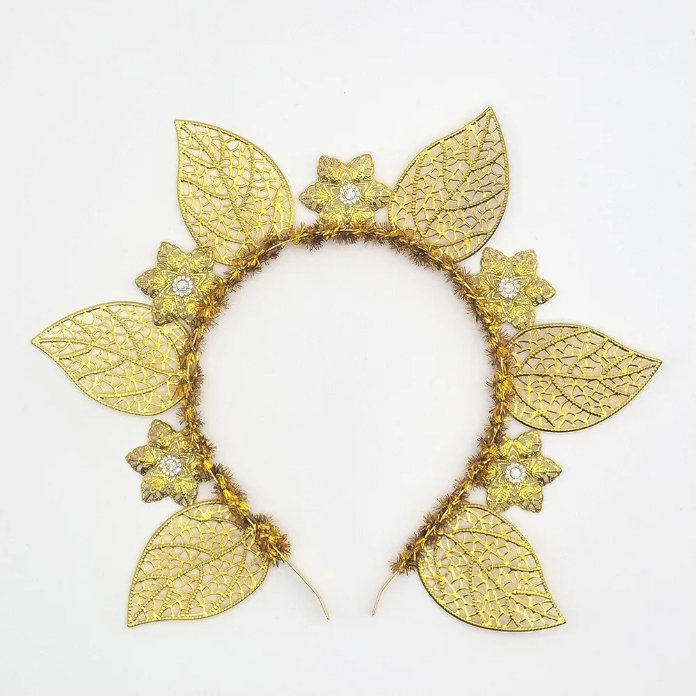 Fashion Golden Sun Goddess Crown Styling Handmade Head Hoops Sweet Elegant Headband Women Girl Hair Accessories
Fashion Golden Sun Goddess Crown Styling Handmade Head Hoops Sweet Elegant Headband Women Girl Hair Accessories