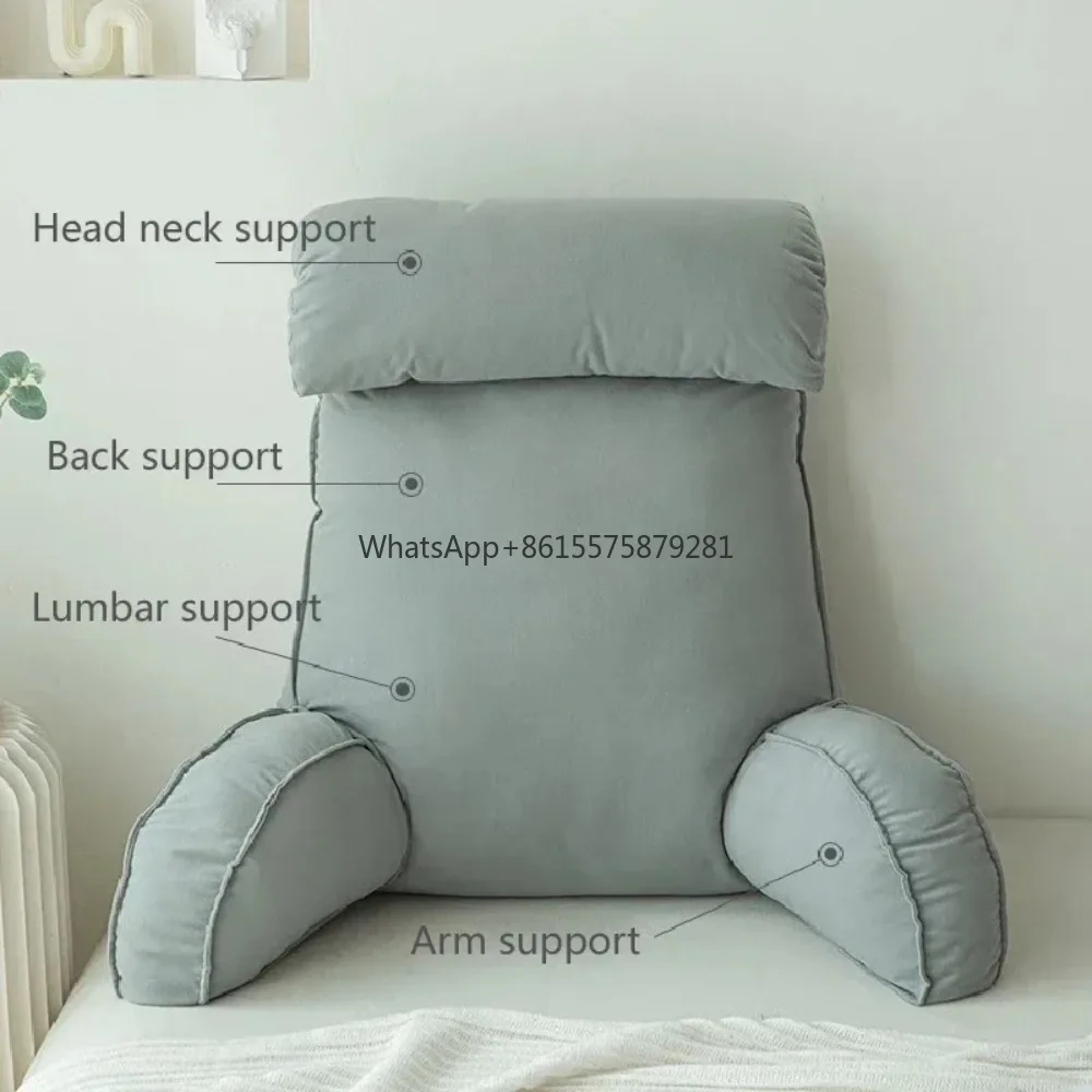 Bedhead Backrest Pillow Washable Neck Pillow Soft Bag Backrest Cushion Neck Protection Headrest Sofa Waist Protection Backrest
Bedhead Backrest Pillow Washable Neck Pillow Soft Bag Backrest Cushion Neck Protection Headrest Sofa Waist Protection Backrest